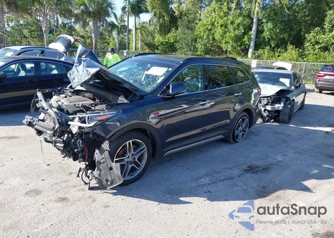 2018 Hyundai Santa Fe Limited Ultimate из США, поврежденный, VIN KM8SRDHF8JU285387